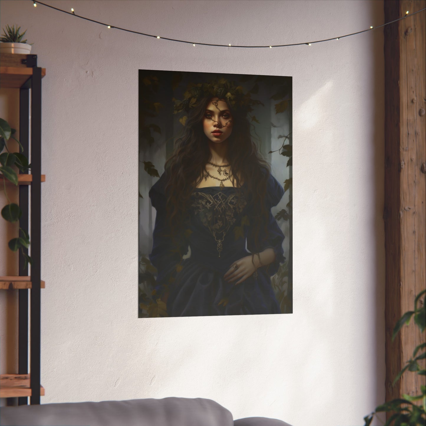 Mystic Vineyard Queen Poster