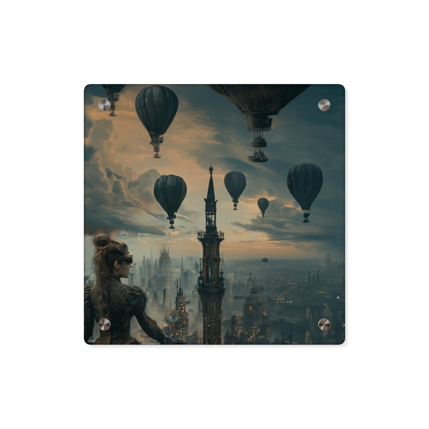 Voyage of the Airship Armada Acrylic