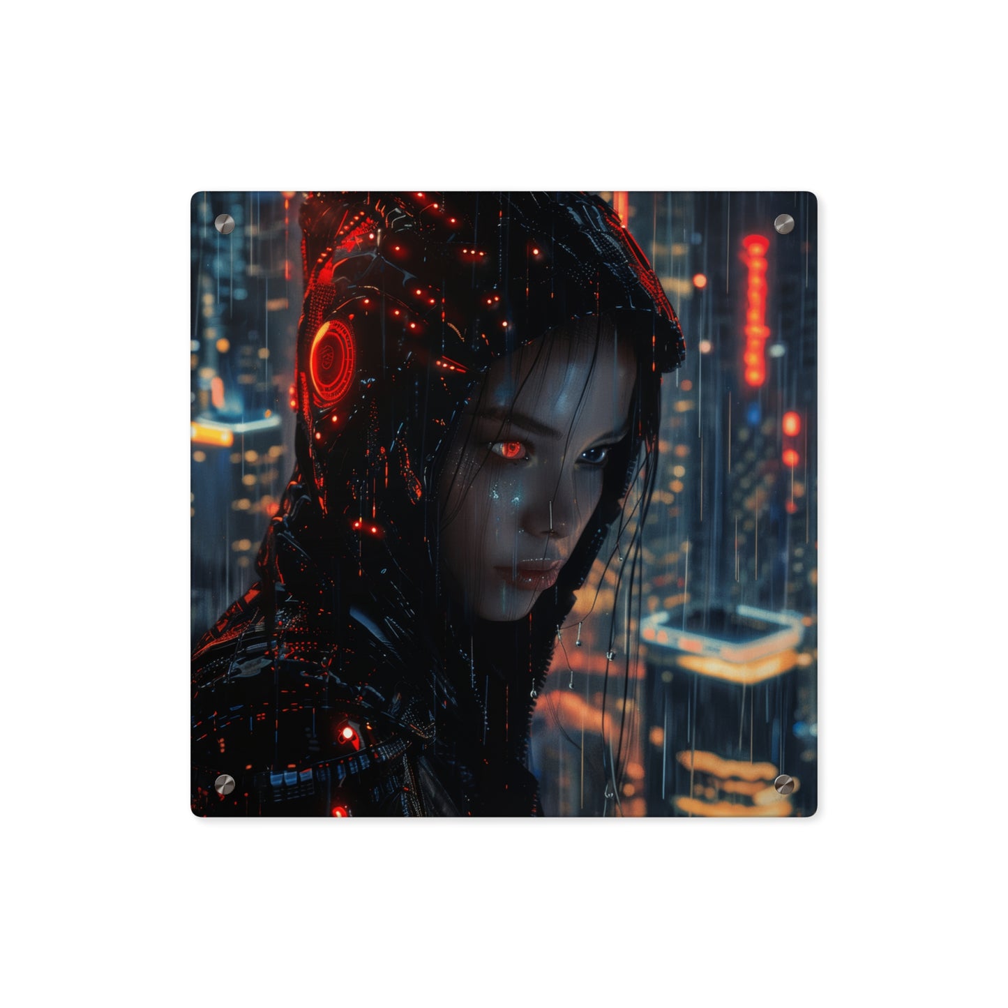 Crimson Mirage Acrylic