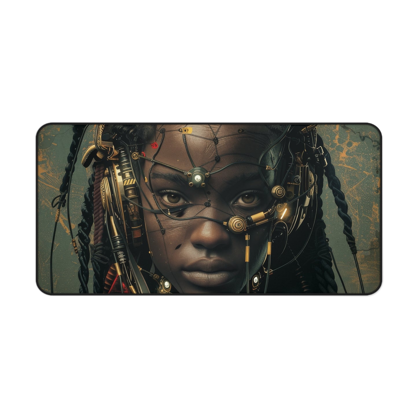 Cybernetic Visionary Desk Mat
