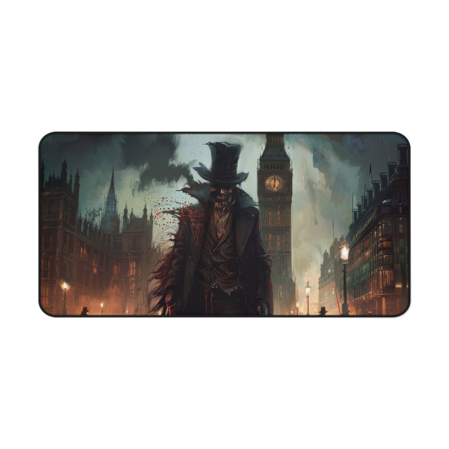 The Night Stalker of London Desk Mat