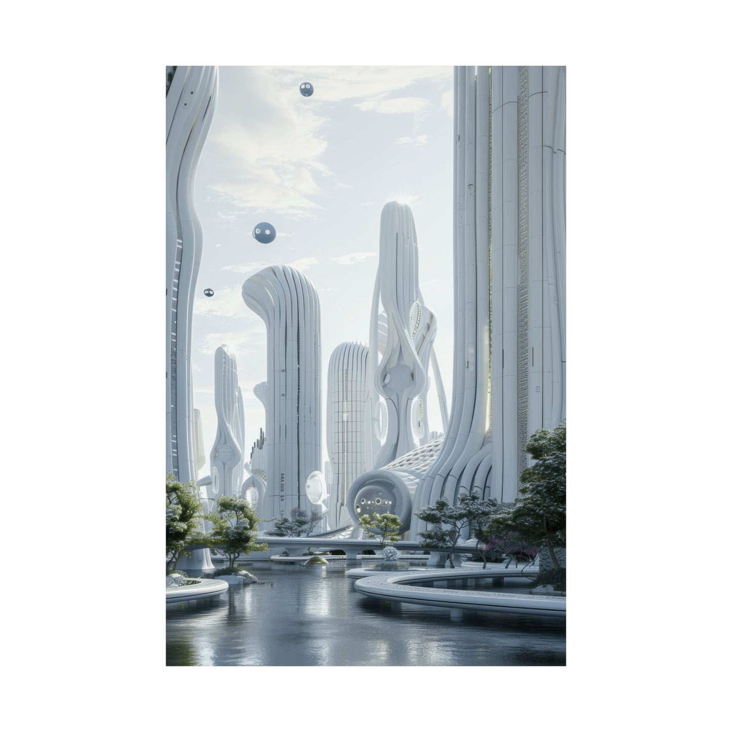 Utopian Dreamscape Poster