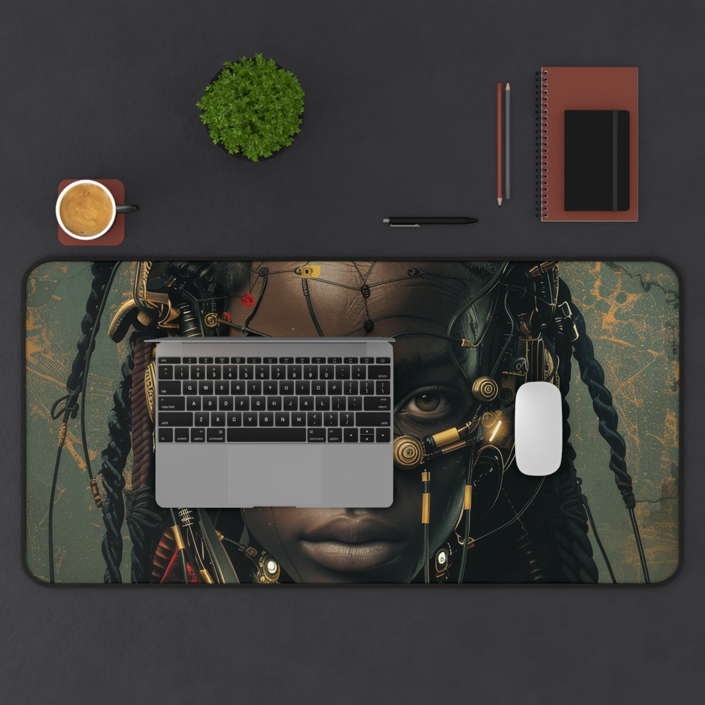 Cybernetic Visionary Desk Mat