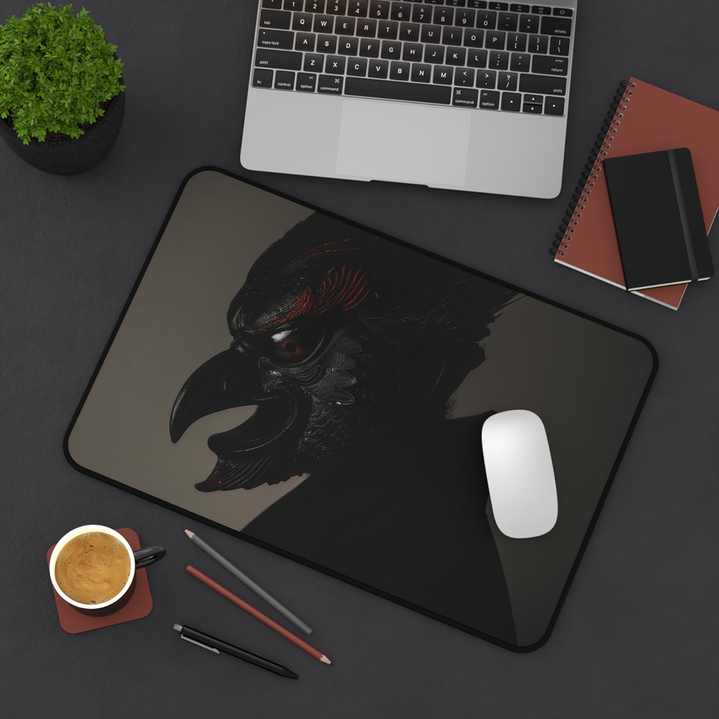 Demon Crow Desk Mat