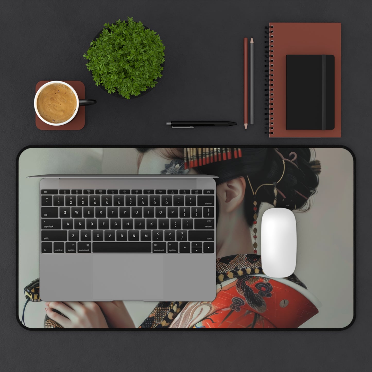 Cyber Oiran Desk Mat