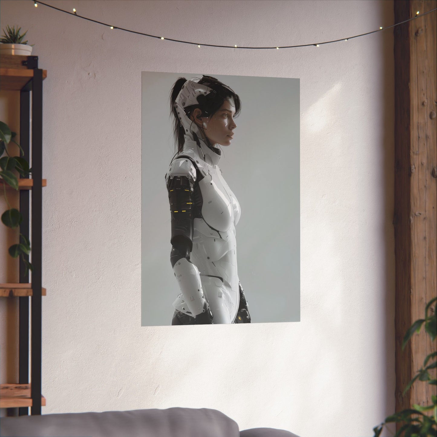 Futuristic Serenity Posters