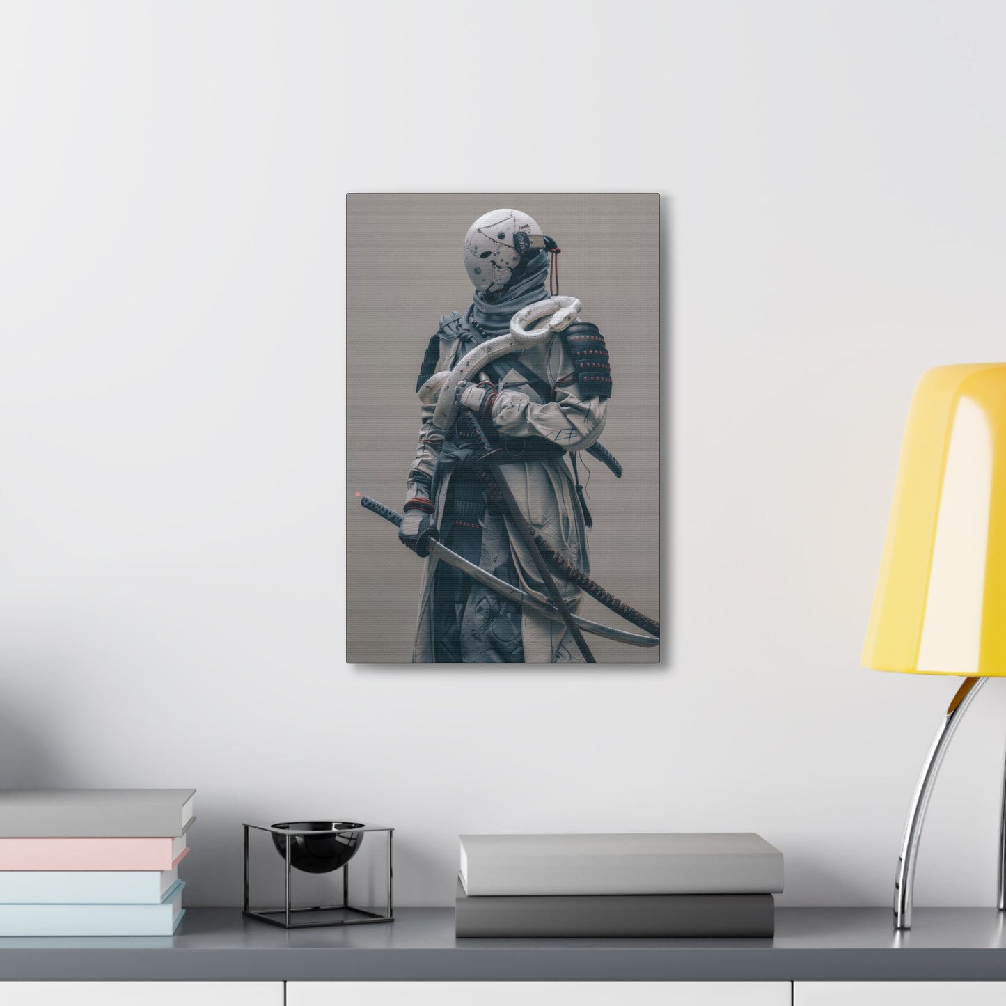 Wall mock-up of Digital Ronin in an office