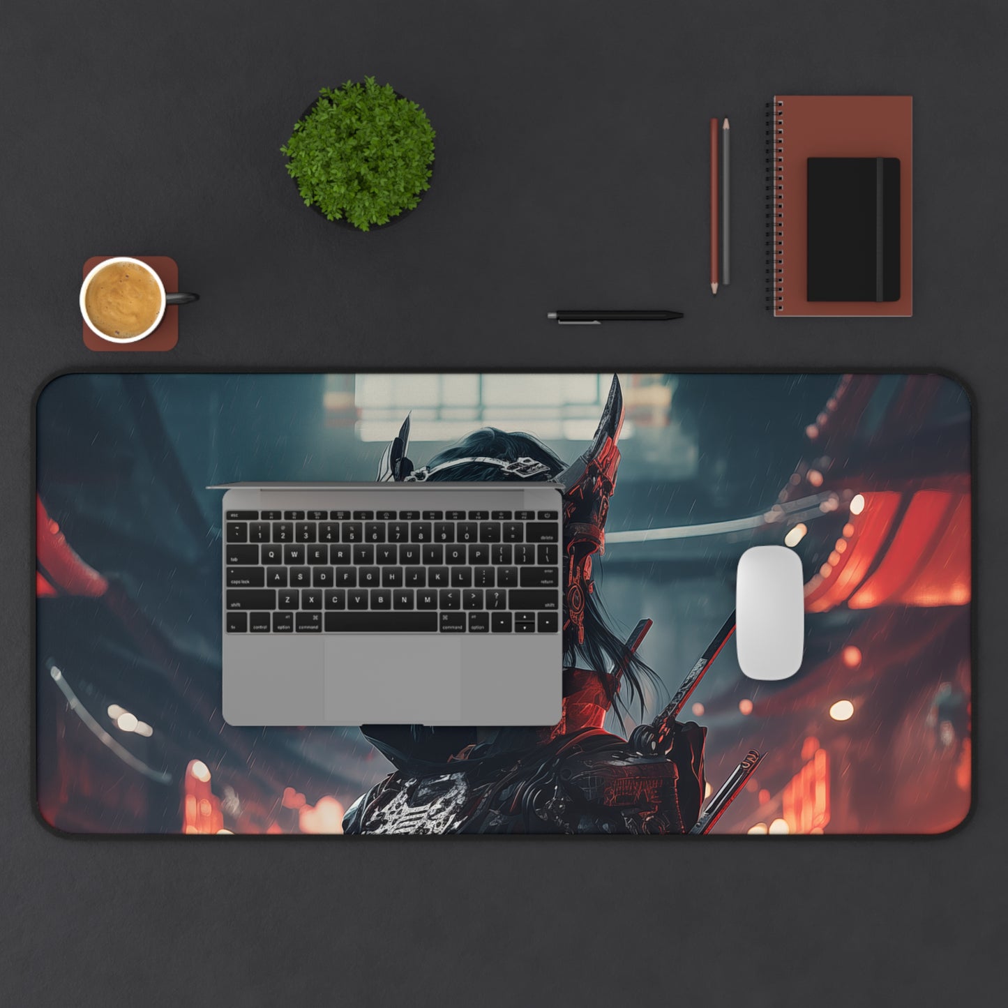 Dark Echoes Desk Mat