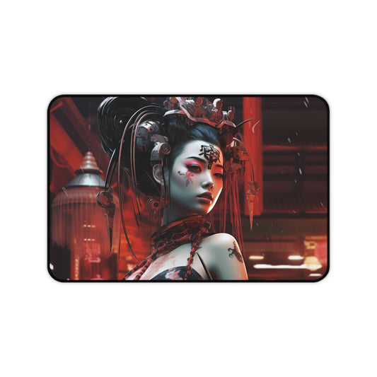 Cybernetic Harmony Desk Mat