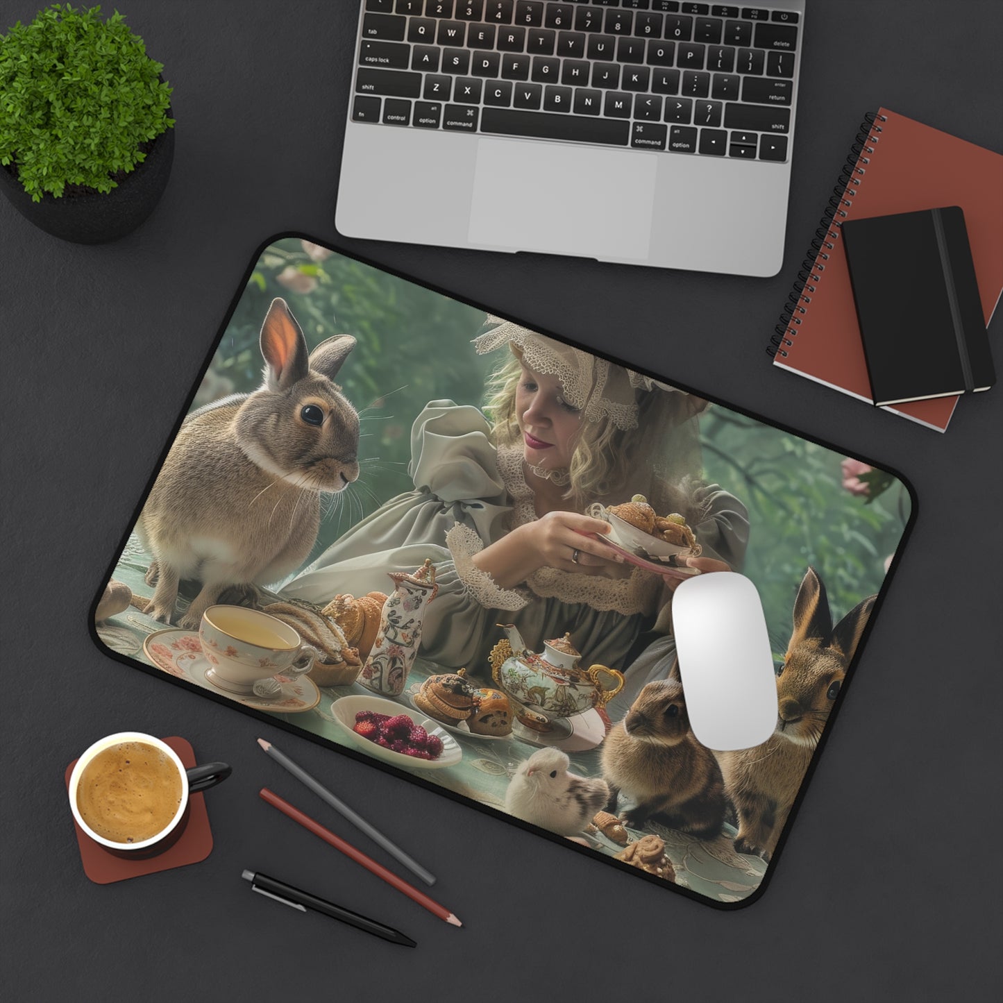 Whimsical Woodland Tea Desk Mat