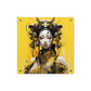 芸者 Lady in Yellow Acrylic