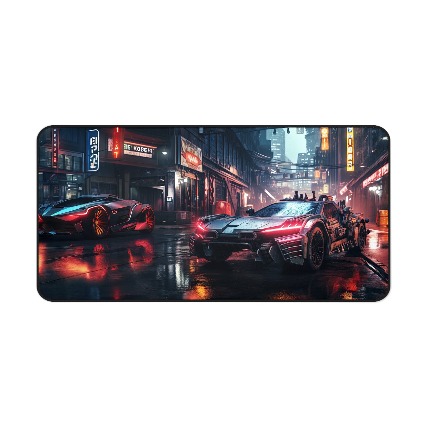 Neon Phantom Desk Mat