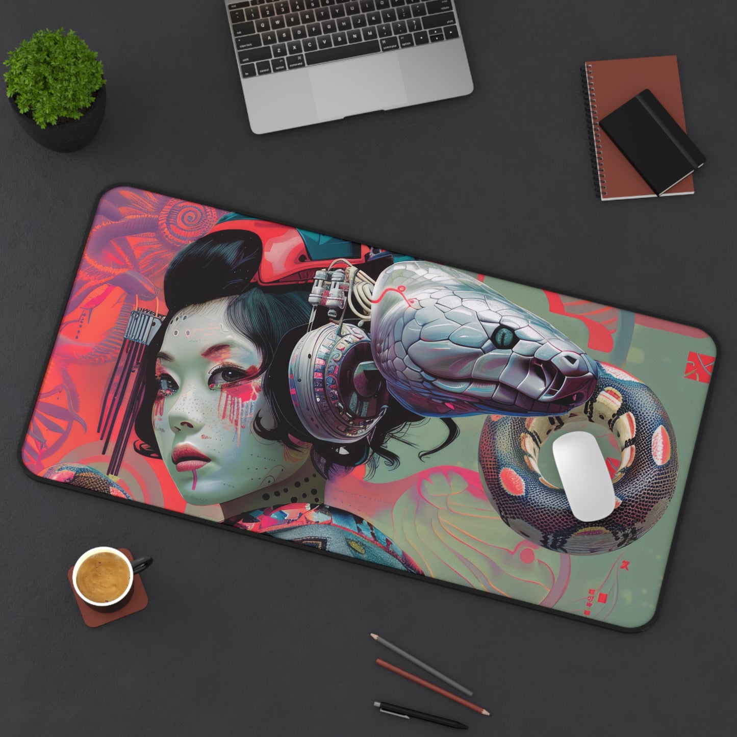 Geisha Rebooted Desk Mat