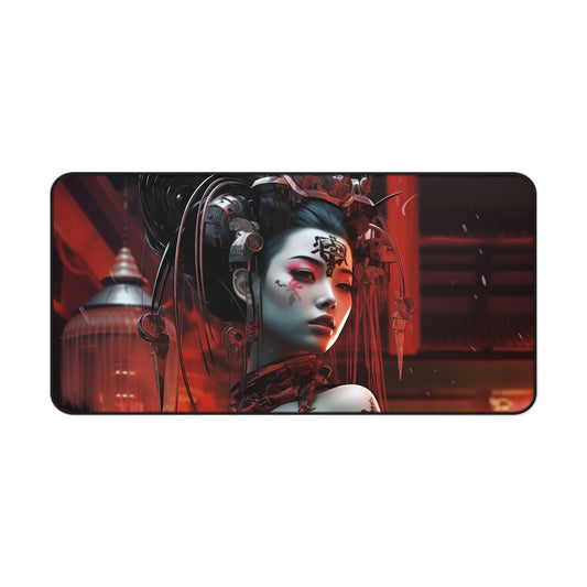 Cybernetic Harmony Desk Mat