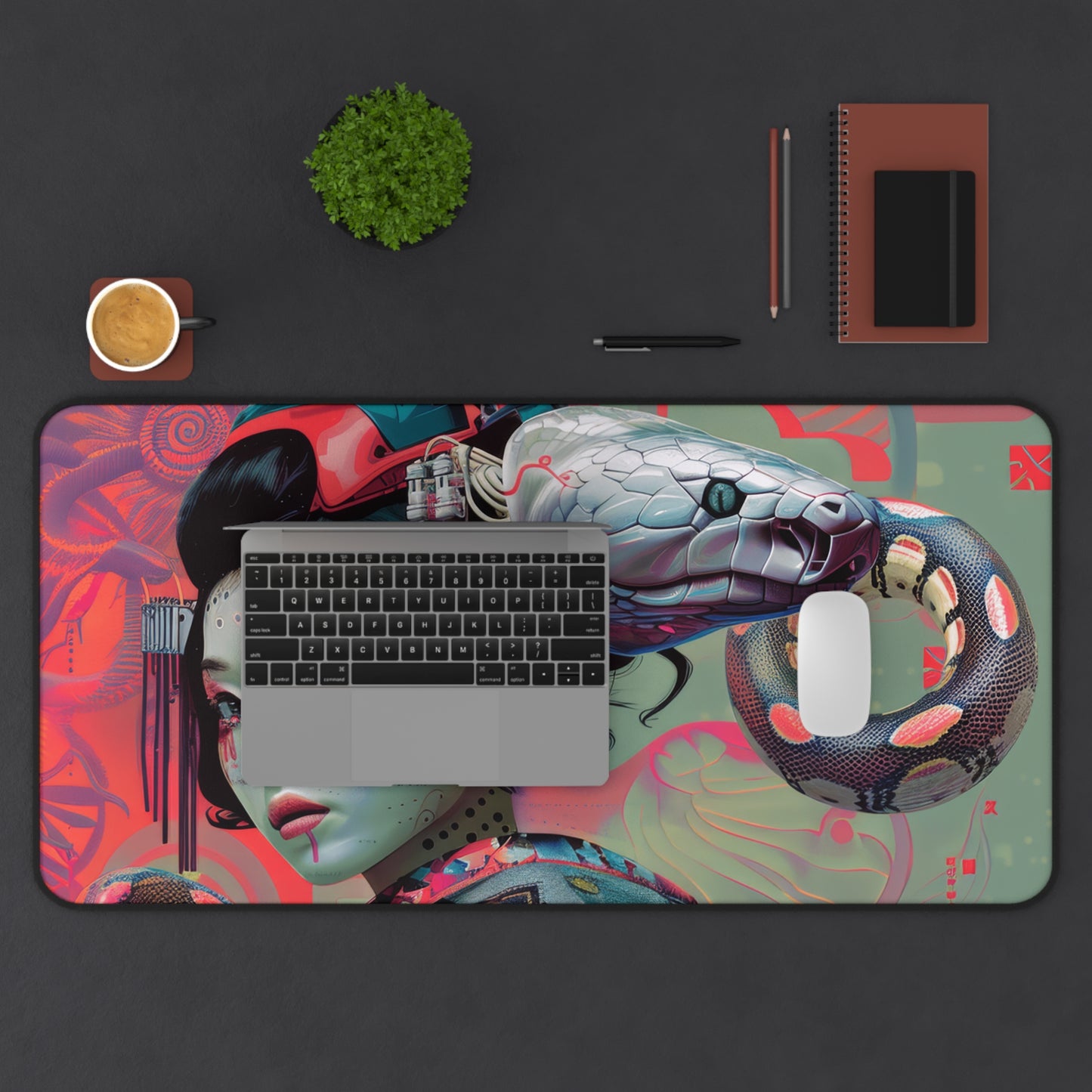 Geisha Rebooted Desk Mat