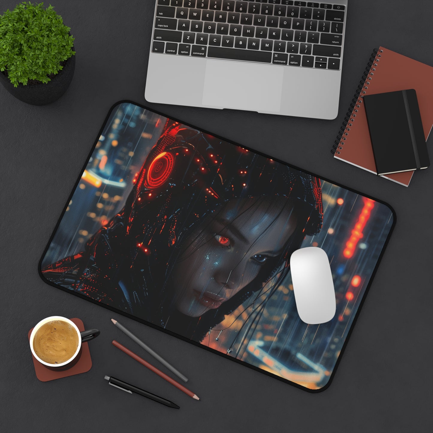 Crimson Mirage Desk Mat