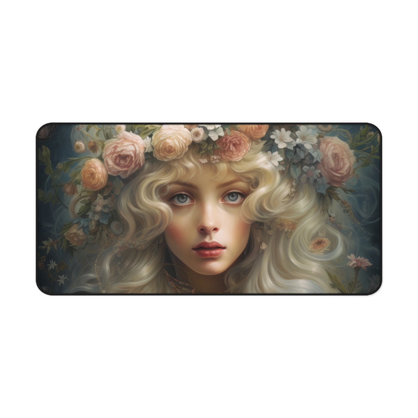 Whispers of the Enchanted Garden Desk Mat