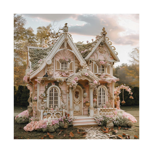 Enchanted Blossom Cottage Posters