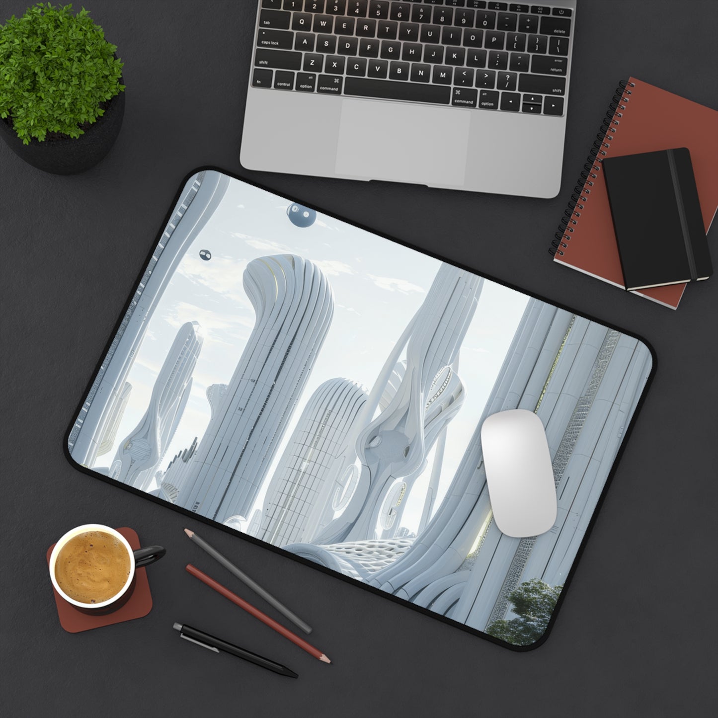 Utopian Dreamscape Desk Mat