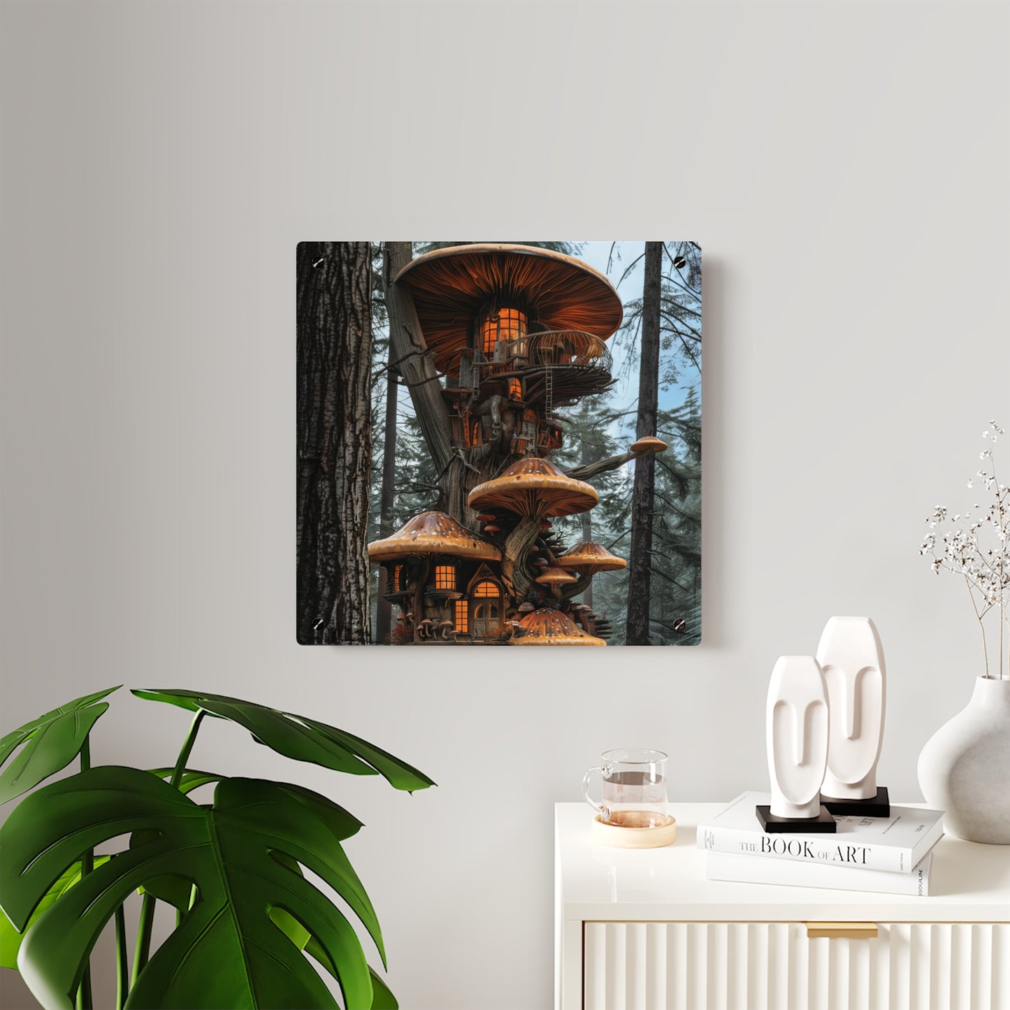 Enchanted Forest Retreat Acrylic