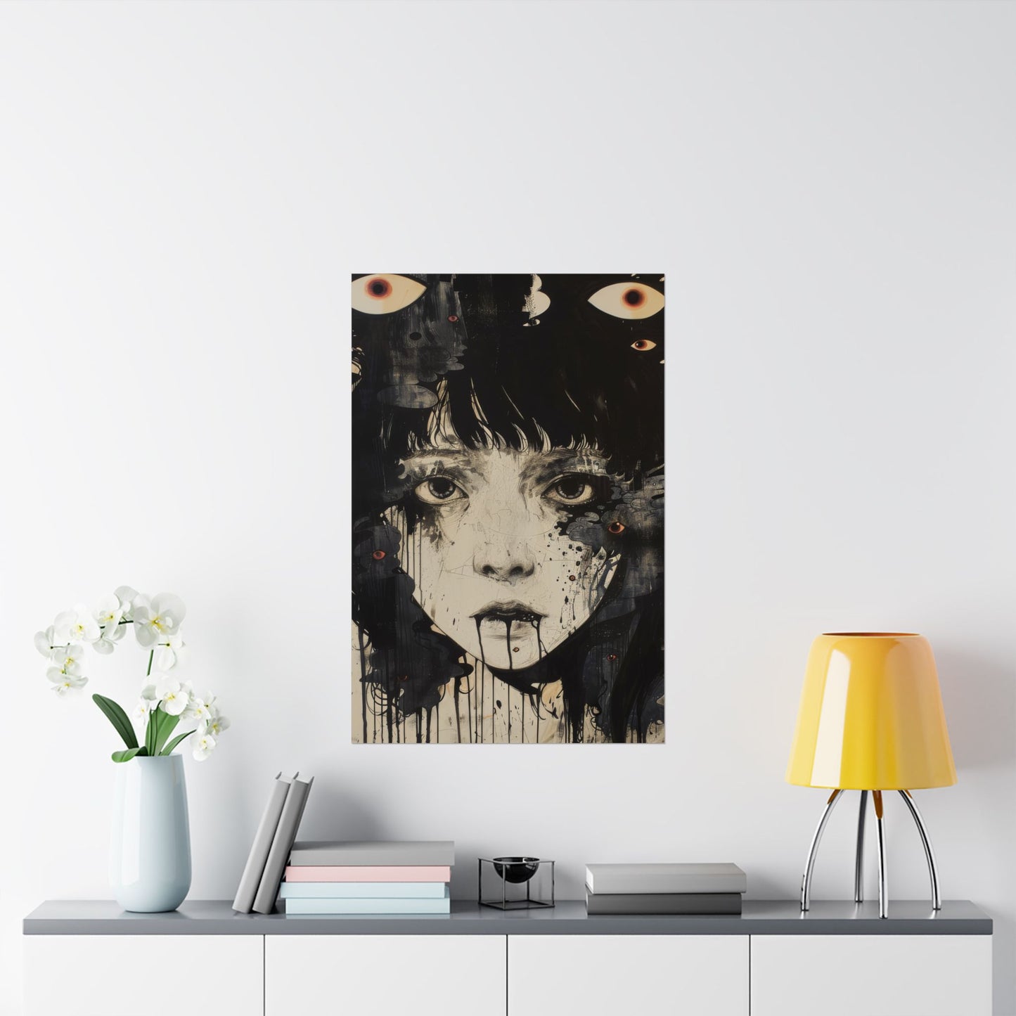 Haunting Eyes Posters