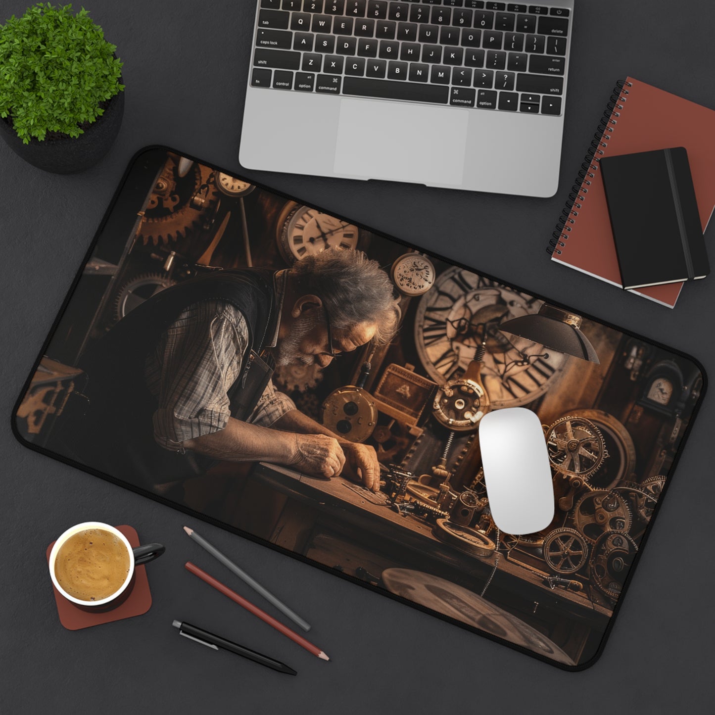 The Chronomaker's Sanctum Desk Mat