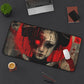 Haunting Geisha of Shadows Desk Mat