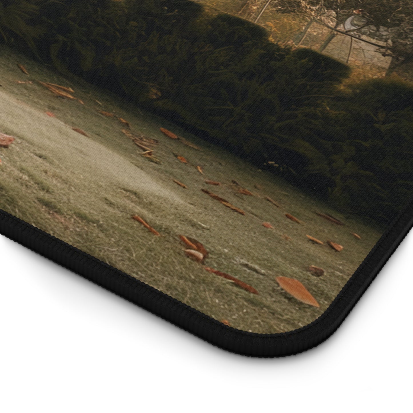 Enchanted Blossom Cottage Desk Mat