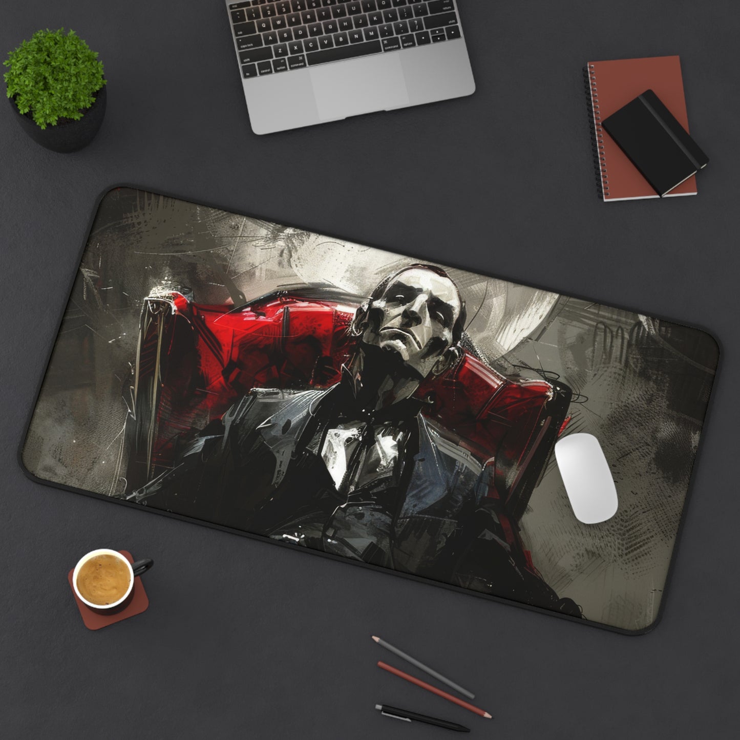 Throne of the Vampire Lord Desk Mat