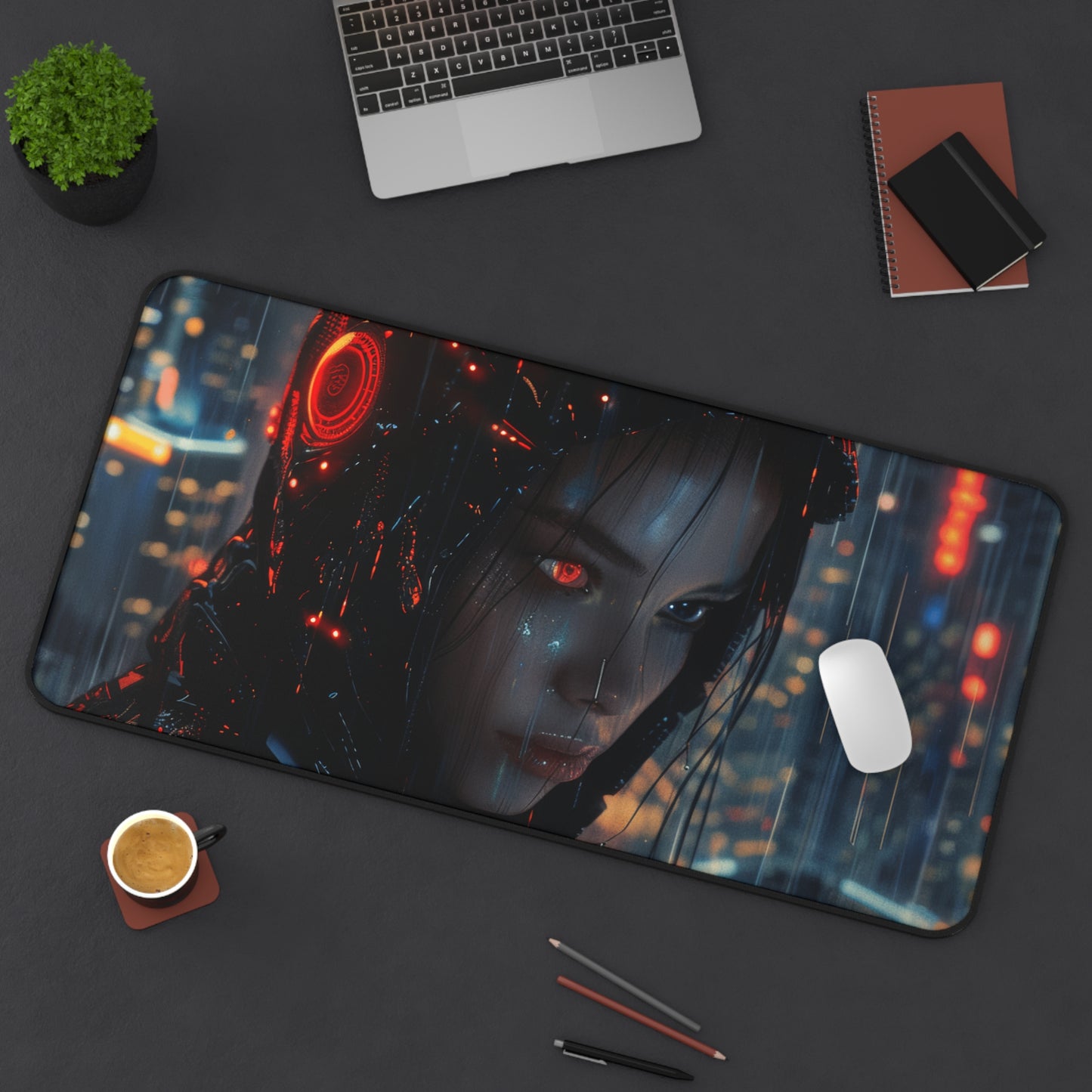 Crimson Mirage Desk Mat