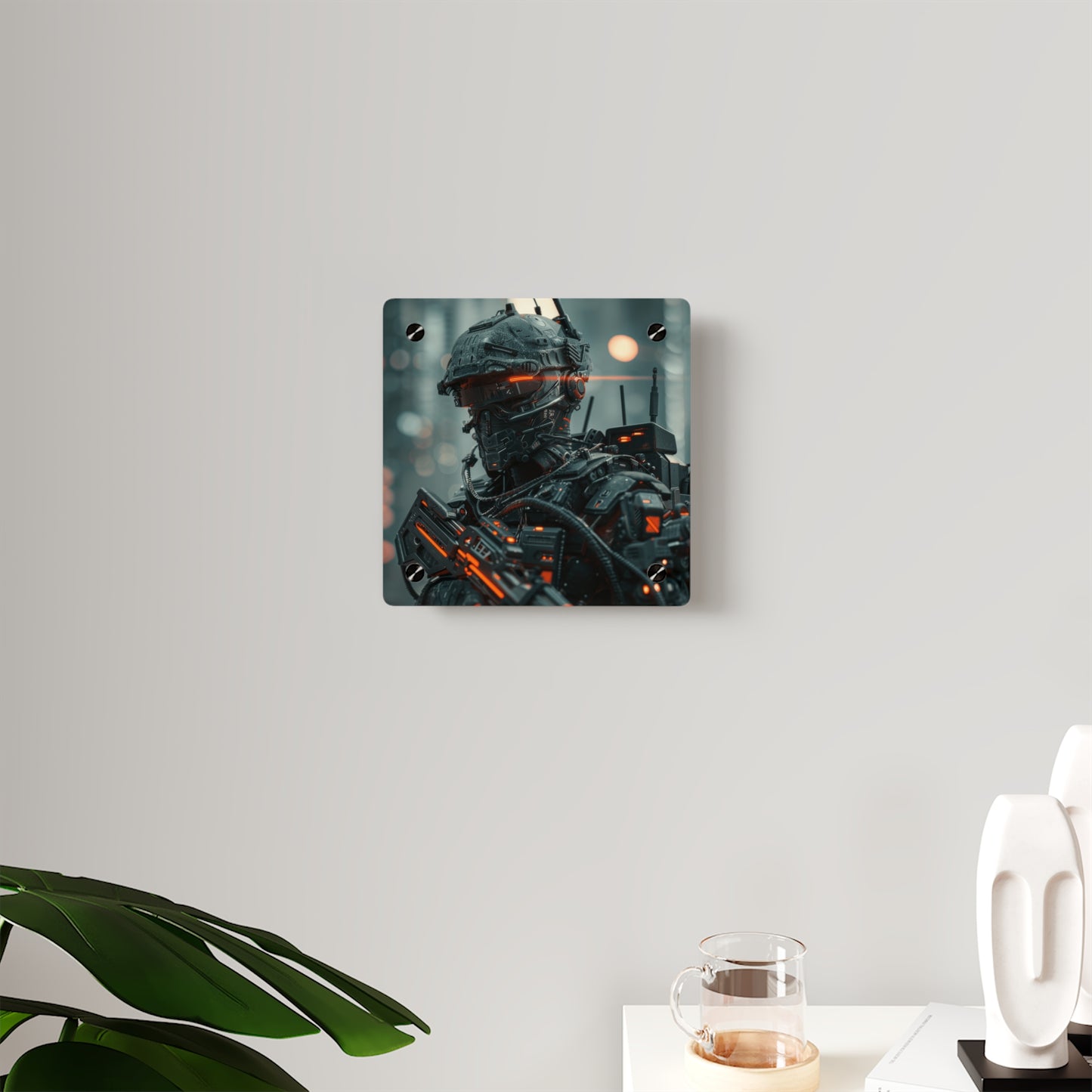 The Cyber Sentinel Acrylic