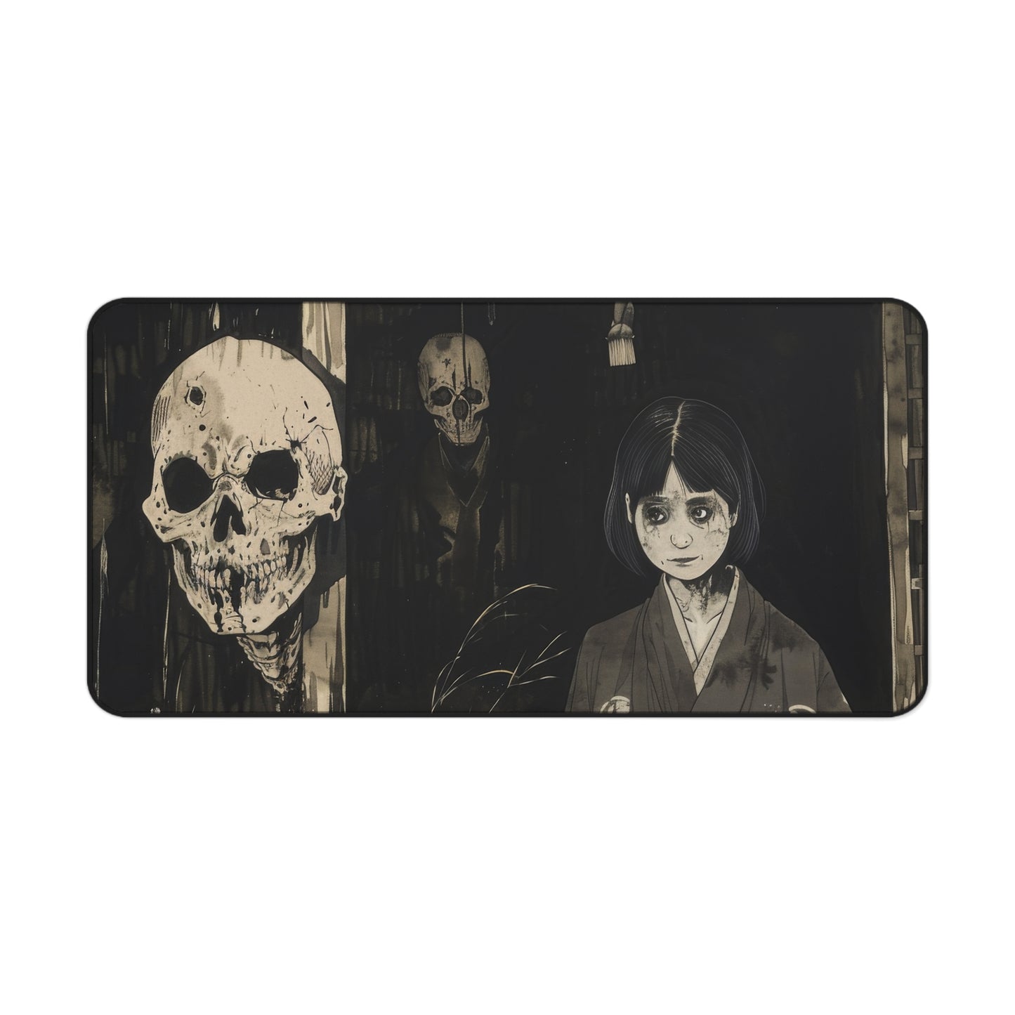 Ghostly Watchers Desk Mat