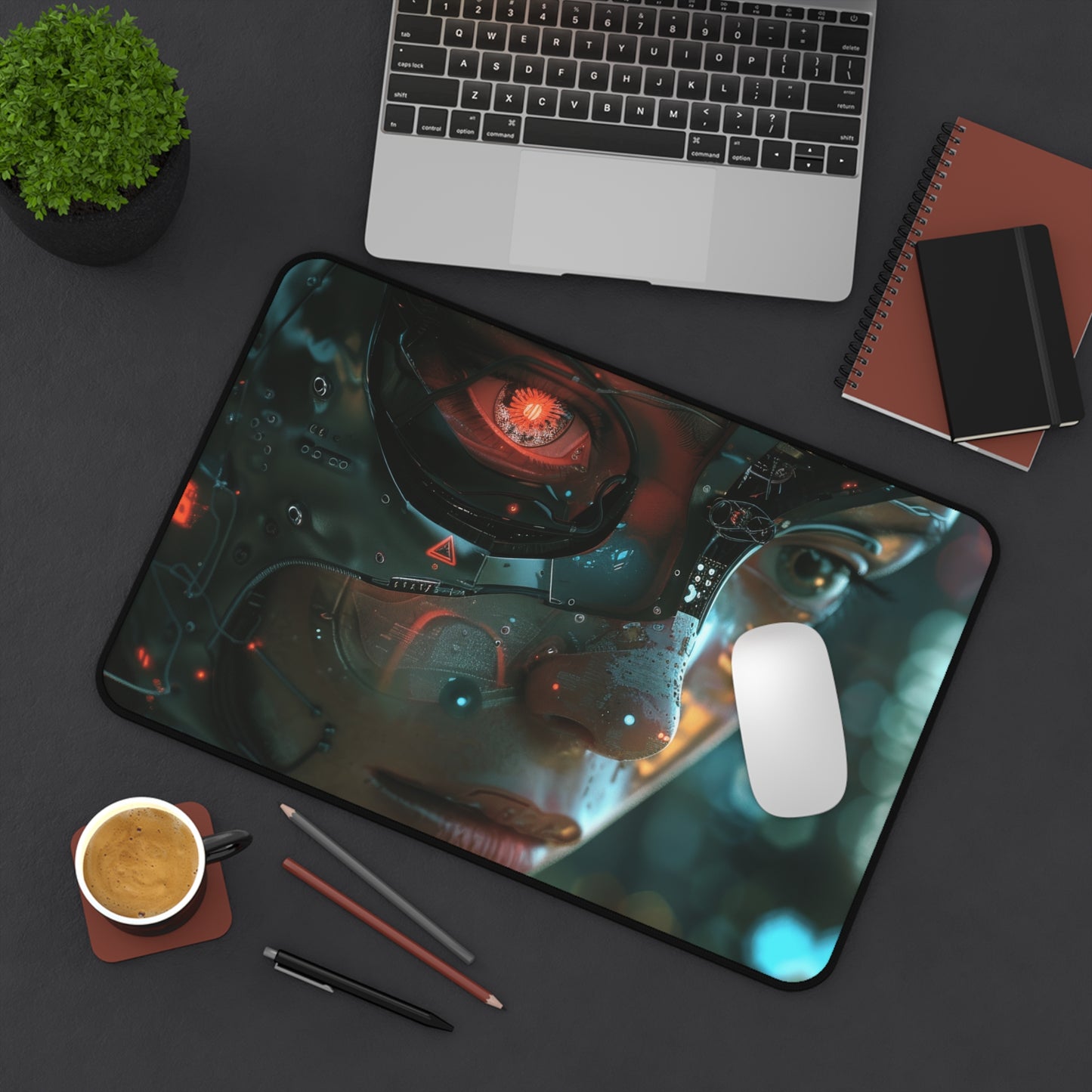 Cybernetic Muse Desk Mat