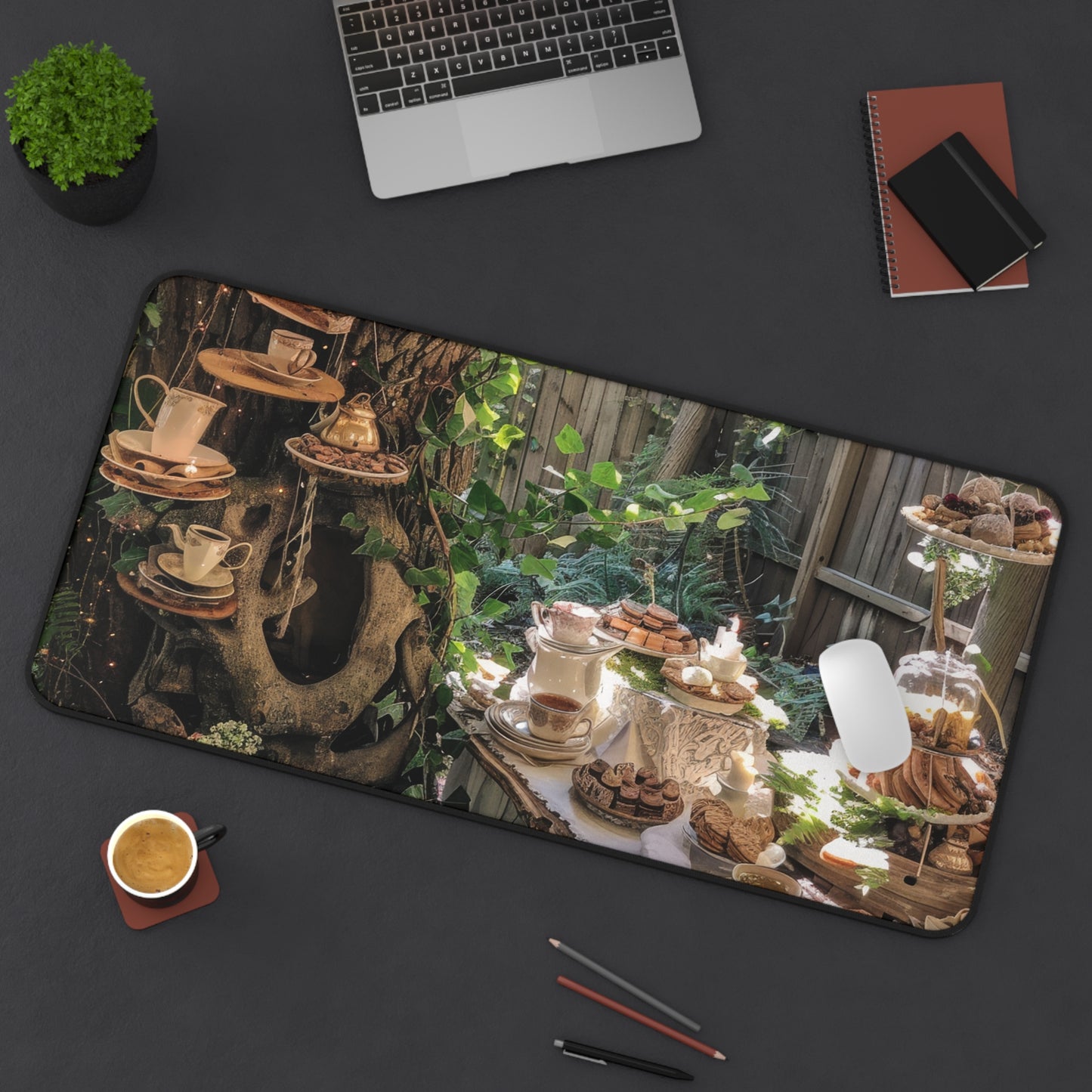 Enchanted Tea Party Desk Mat