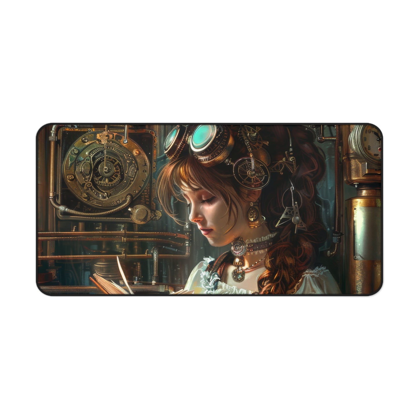 Timeless Tales of the Gearbound ScholarDesk Mat