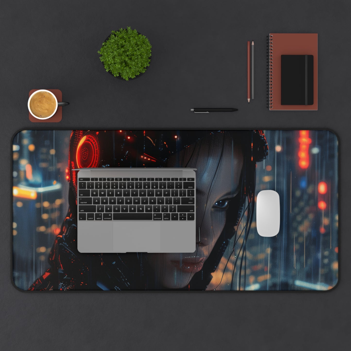 Crimson Mirage Desk Mat