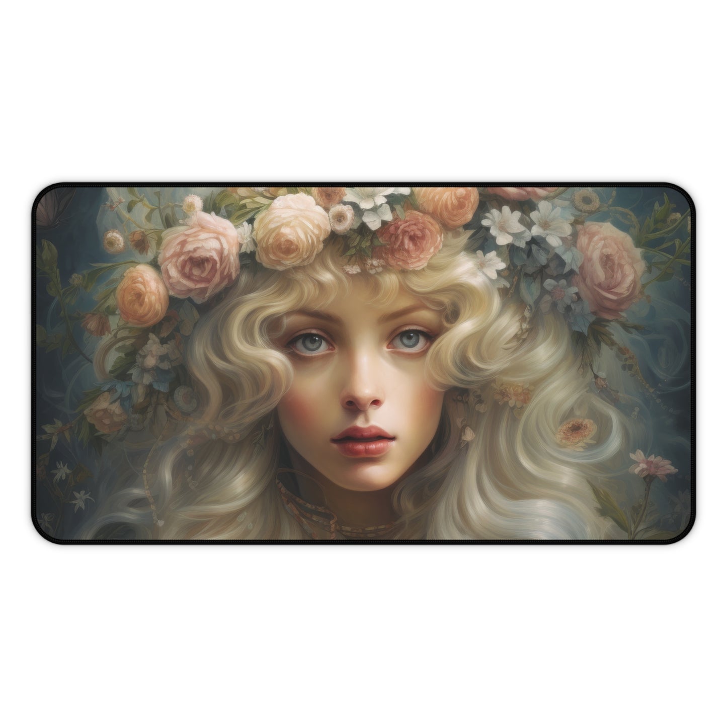 Whispers of the Enchanted Garden Desk Mat