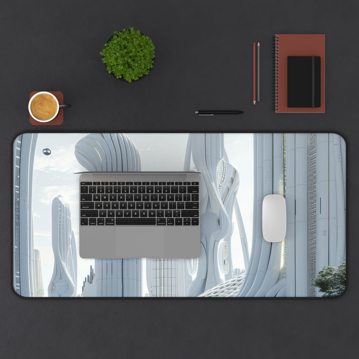 Utopian Dreamscape Desk Mat