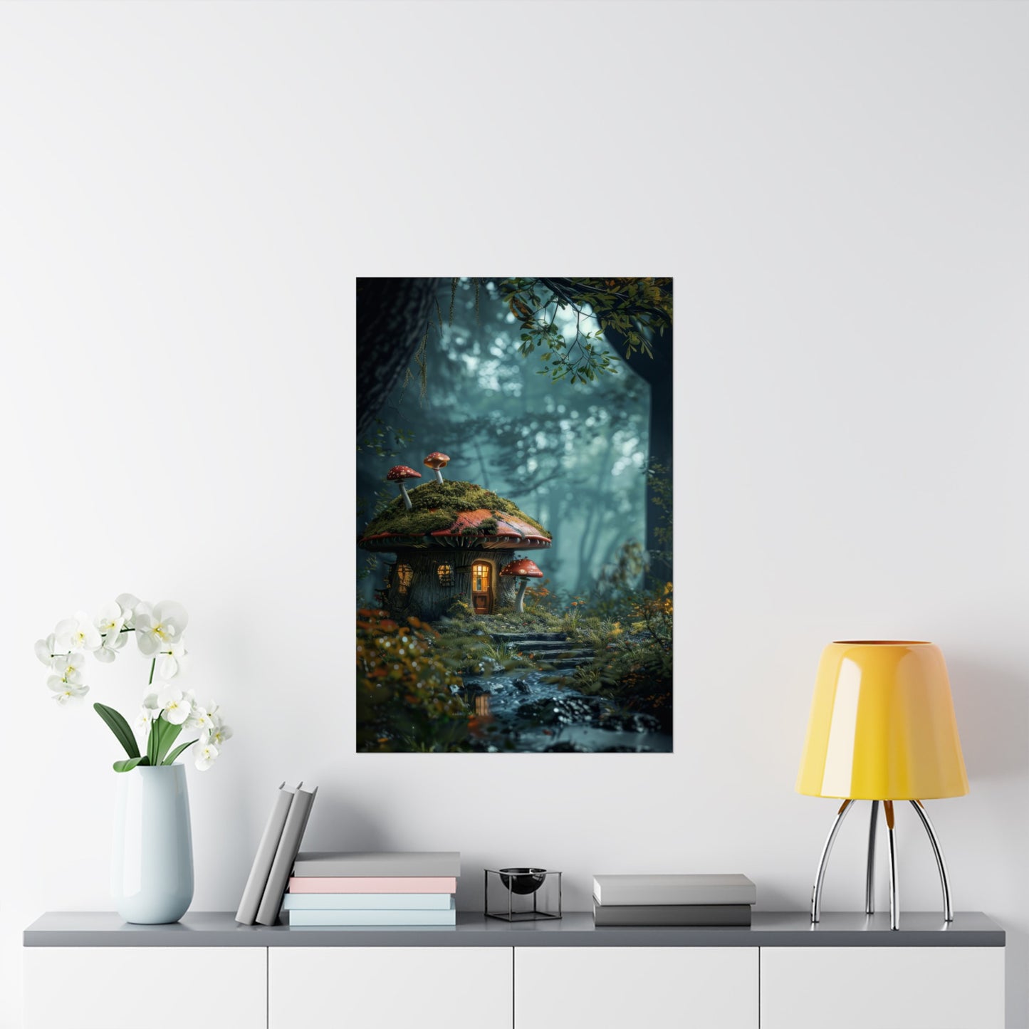 Whispering Woods Cottage Posters