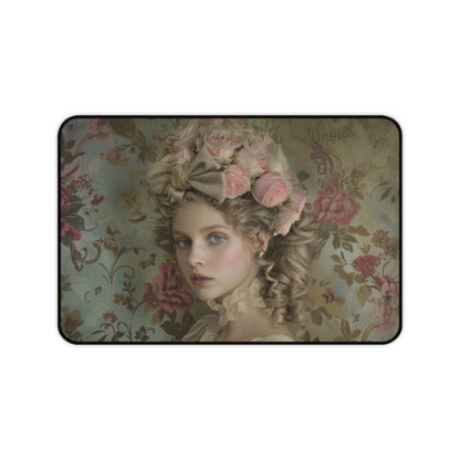 Roseate Reverie of the Countryside Desk Mat