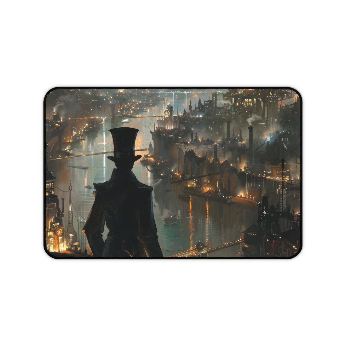 Nocturne of Neo-Victoria Desk Mat