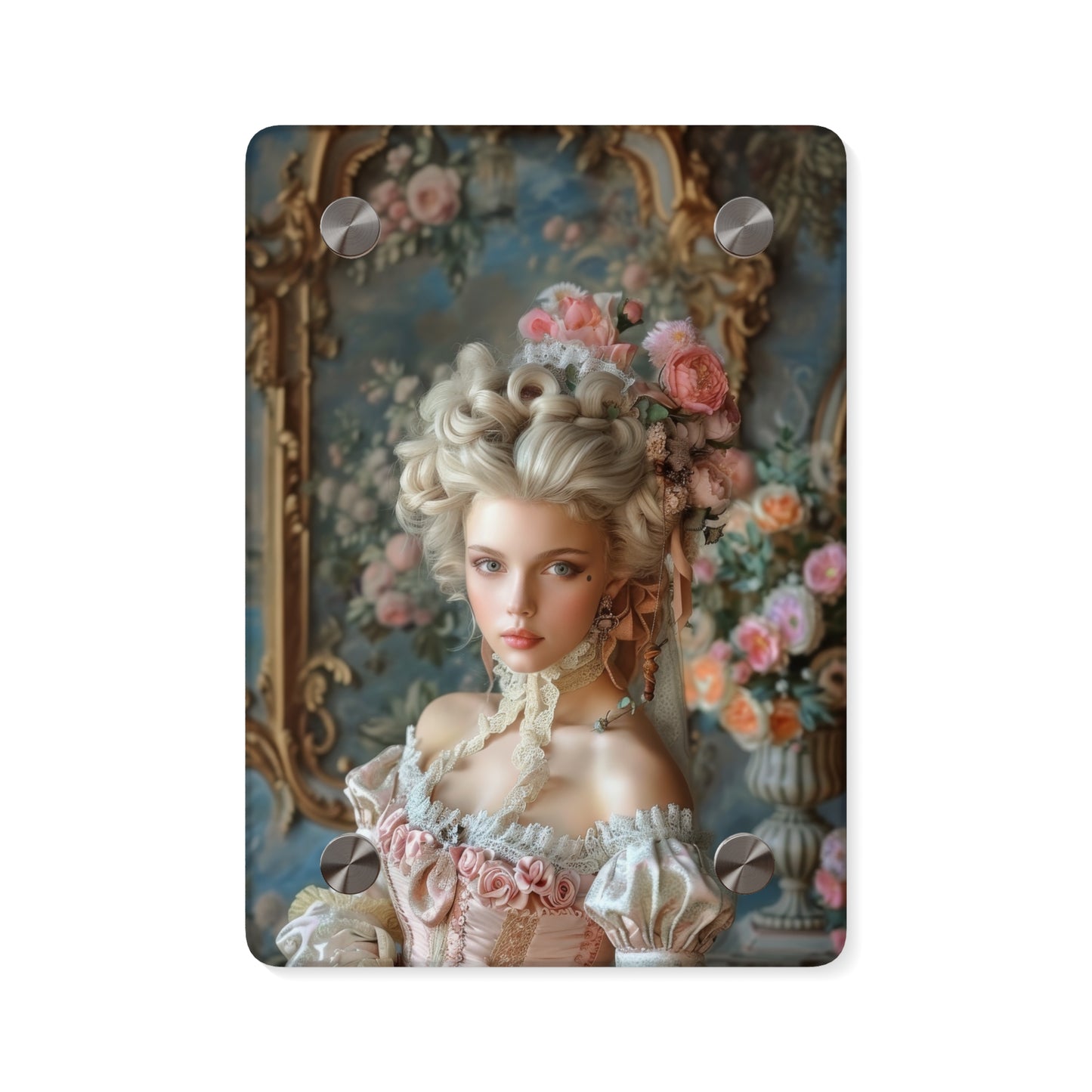 Baroque Blossom Elegance Acrylic