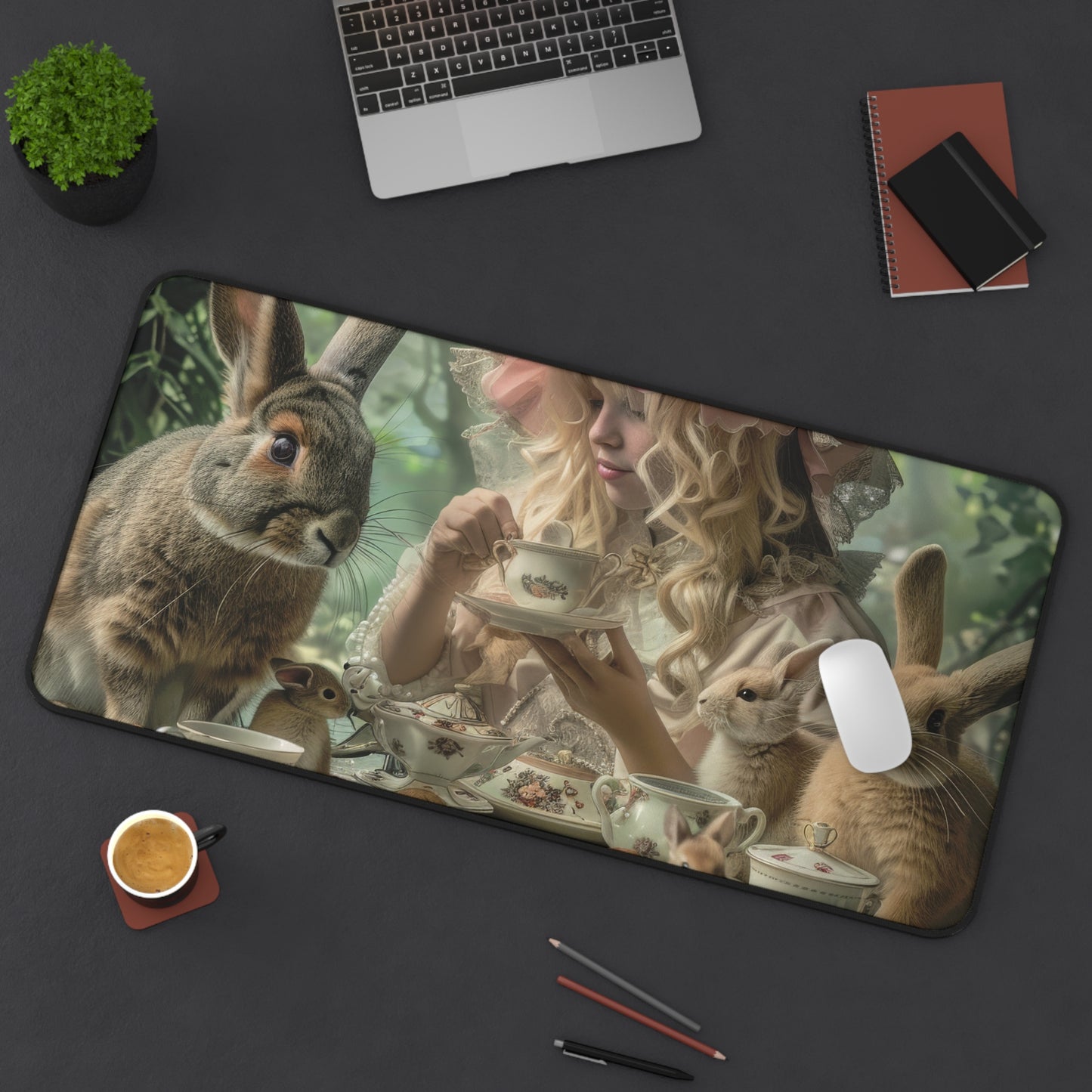 Mystical Morning Tea Desk Mat