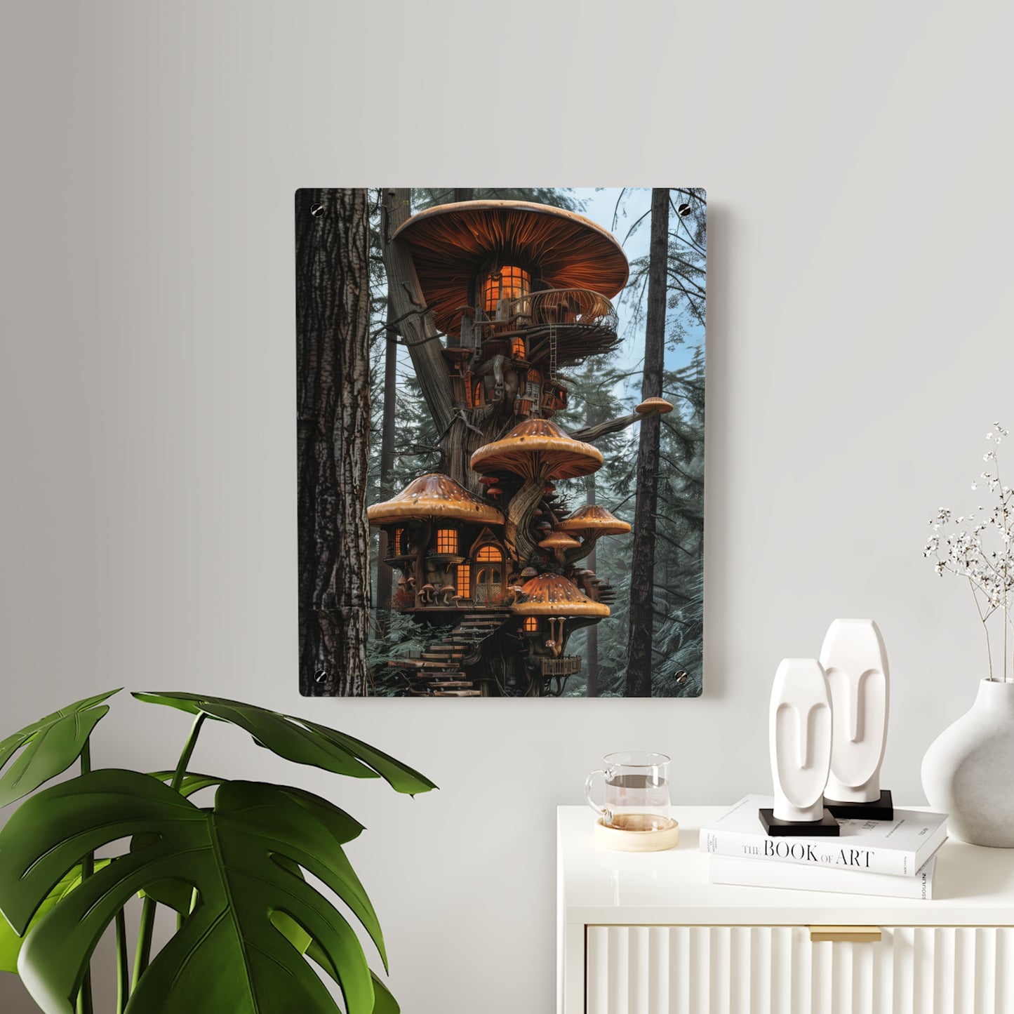 Enchanted Forest Retreat Acrylic