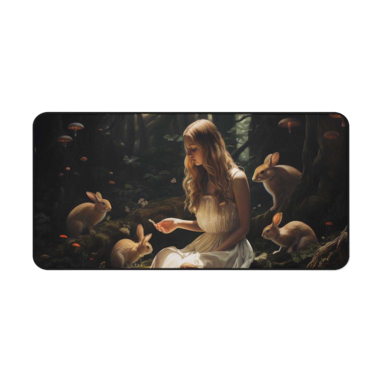 Enchanted Glade Whispers Desk Mat