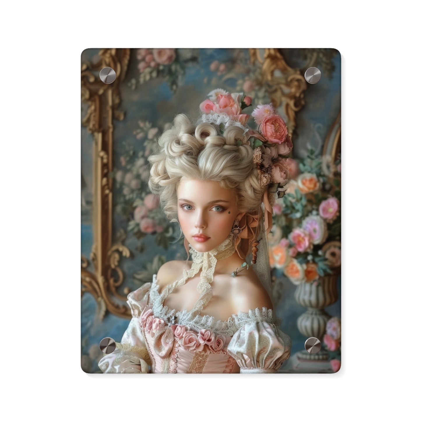 Baroque Blossom Elegance Acrylic