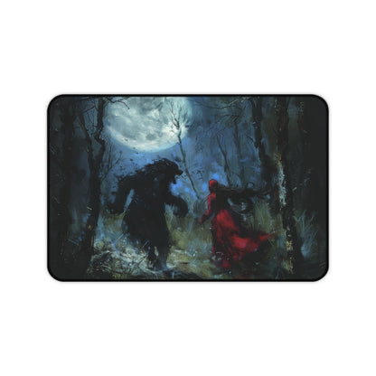 The Wolf's Hunt Desk Mat