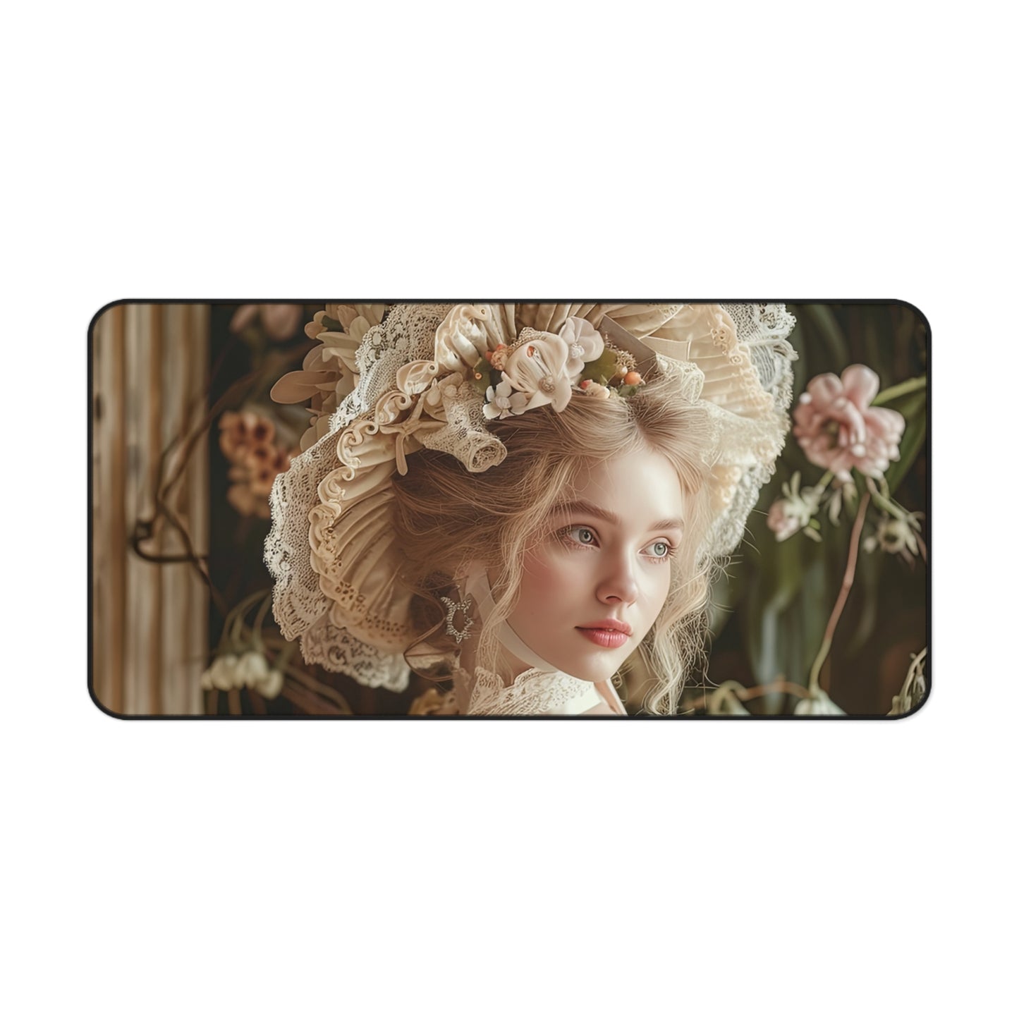 Enchanted Pastoral Elegance Desk Mat