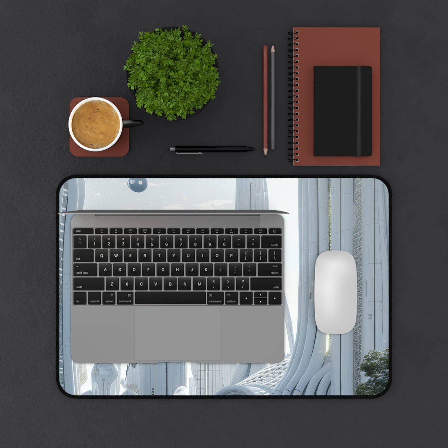 Utopian Dreamscape Desk Mat