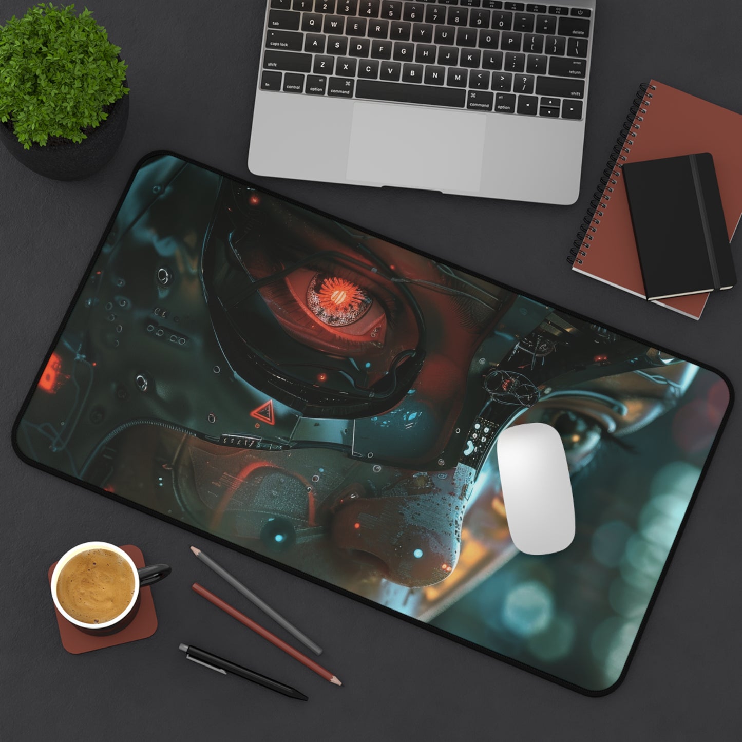 Cybernetic Muse Desk Mat